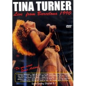 DVD Tina Turner - Live From Barcelona - 1990